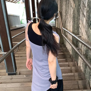 Serin Multi-Styling Strap Sleeveless Layered Dress