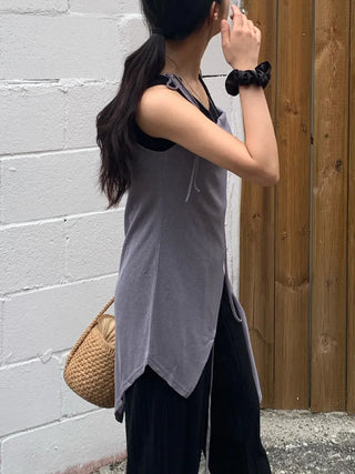 Serin Multi-Styling Strap Sleeveless Layered Dress