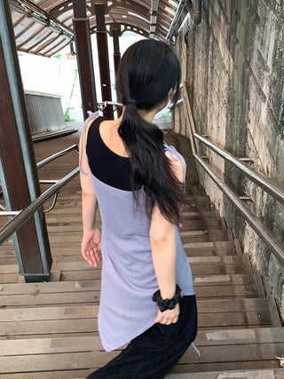 Serin Multi-Styling Strap Sleeveless Layered Dress