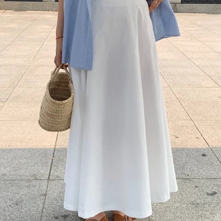 Flowing Flare Long Skirt