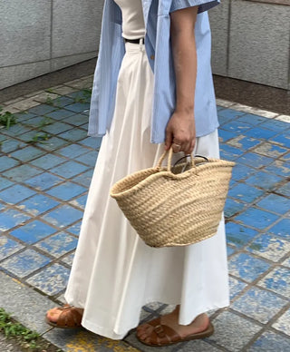 Flowing Flare Long Skirt