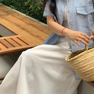 Flowing Flare Long Skirt