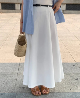Flowing Flare Long Skirt
