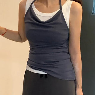 Basic Drape Layered Top