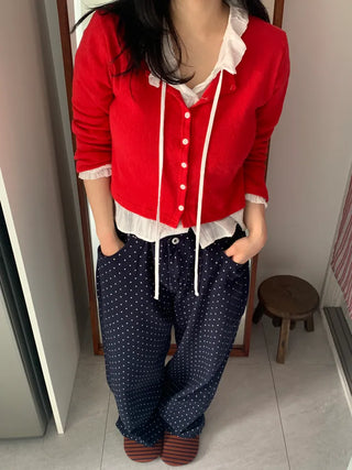 Hail Punching Vintage Cardigan