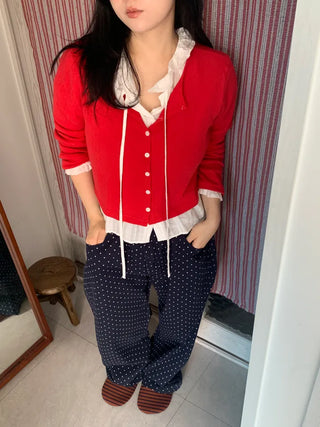 Hail Punching Vintage Cardigan