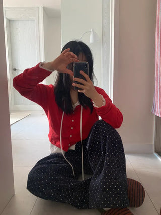 Hail Punching Vintage Cardigan