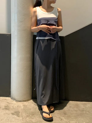Casual Maxi Plain H-Line Long Skirt