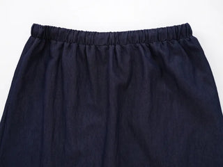 Loose Fit Elastic Long Skirt