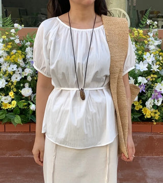 Lovely Pure Strap Blouse