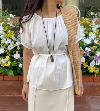 Lovely Pure Strap Blouse