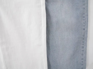 Street Straight Wide Denim Long Pants