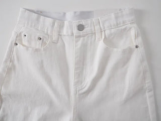 Street Straight Wide Denim Long Pants