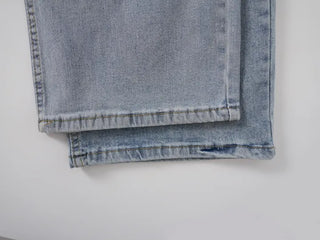 Street Straight Wide Denim Long Pants