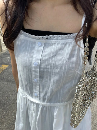 Basic Lace Layered Dress