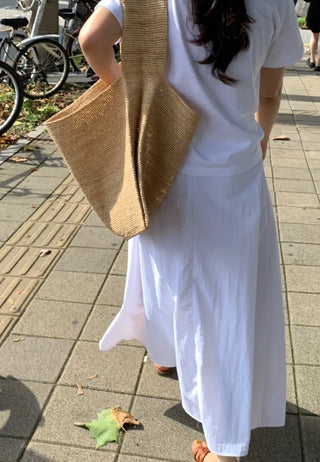 Gentle Summer Flare Long Skirt