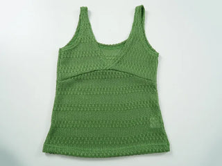 V-neck Summer Sleeveless Knit