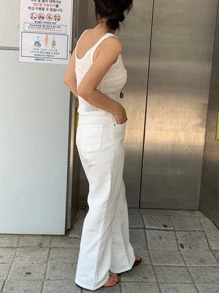 V-neck Summer Sleeveless Knit
