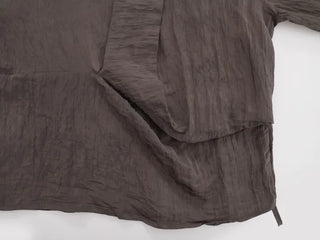 Minimal Strap Round Neck Blouse