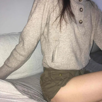 Hip Pocket Wool/Wool Turtleneck Knit