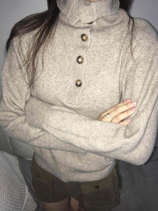 Hip Pocket Wool/Wool Turtleneck Knit