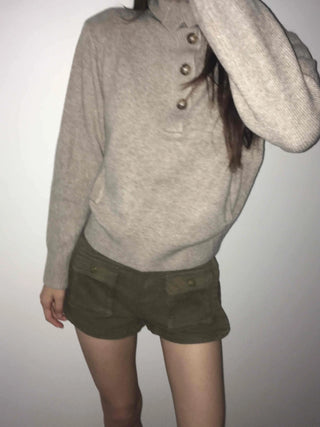 Hip Pocket Wool/Wool Turtleneck Knit