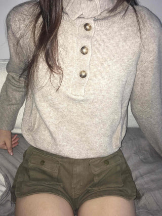 Grunge Cargo Pocket Shorts