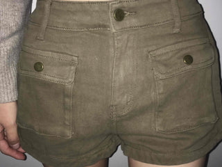 Grunge Cargo Pocket Shorts