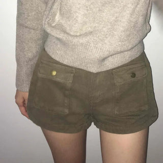 Grunge Cargo Pocket Shorts