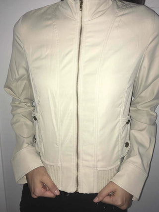 High-neck Mandarin Collar Zip-up Jacket