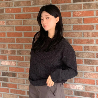 Garen Round Loose Knit