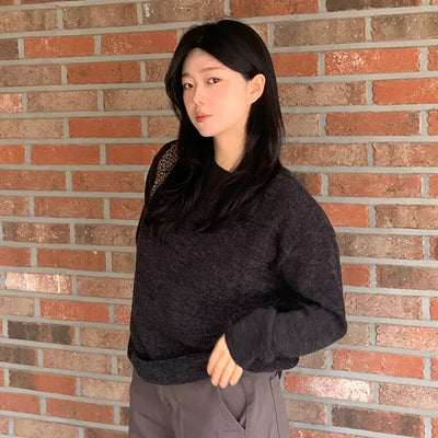 Garen Round Loose Knit