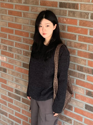 Garen Round Loose Knit
