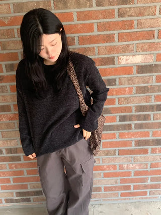 Garen Round Loose Knit