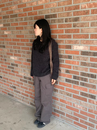 Garen Round Loose Knit
