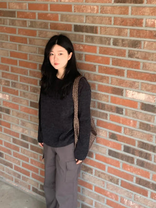 Garen Round Loose Knit