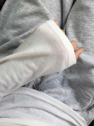Daily Button Snap Plain Long Sleeve T-shirt