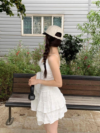 Basic Crop Lace Knit Plain Sleeveless