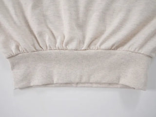 Dasha Boat Crop Sweatshirt