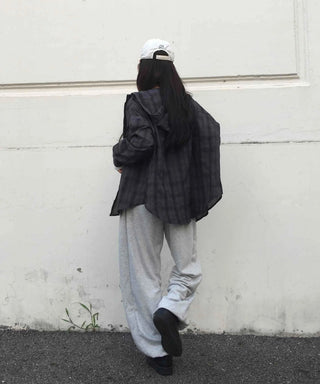 Daily Plaid Hoodie