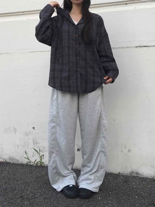 Daily Plaid Hoodie