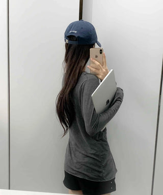 Pure Daily Plain Collarless Cardigan