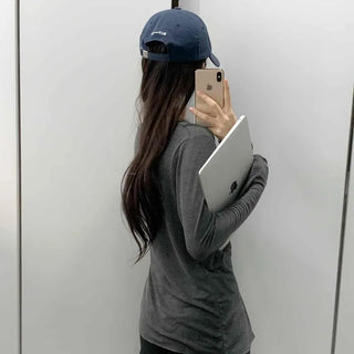 Pure Daily Plain Collarless Cardigan