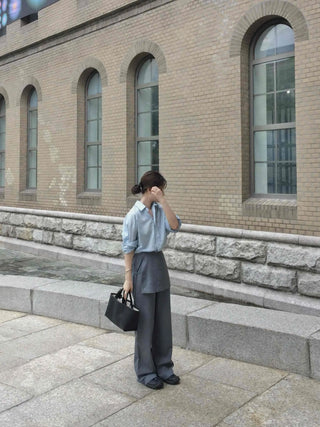 Natural Skirt Pants Spring/Autumn Slacks
