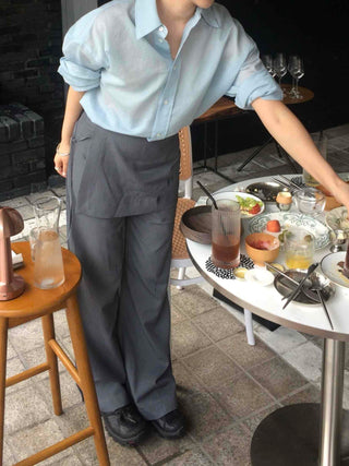 Natural Skirt Pants Spring/Autumn Slacks
