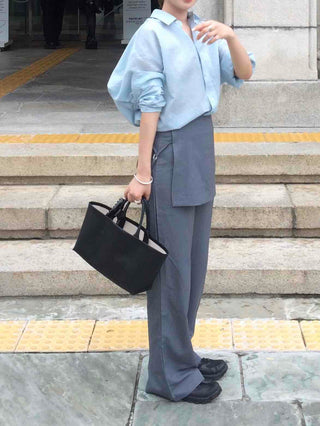 Natural Skirt Pants Spring/Autumn Slacks