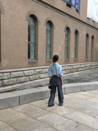 Natural Skirt Pants Spring/Autumn Slacks