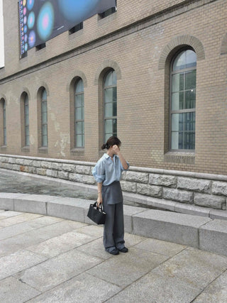 Natural Skirt Pants Spring/Autumn Slacks