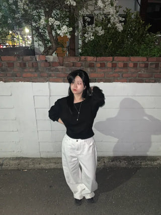 Berin V-neck Basic Knit