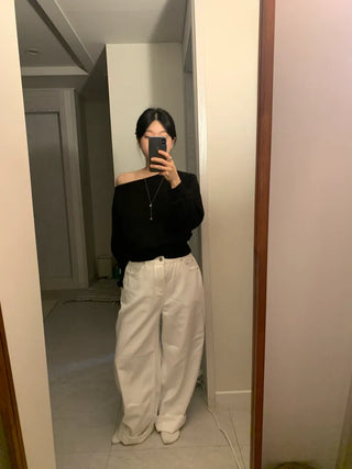 Berin V-neck Basic Knit